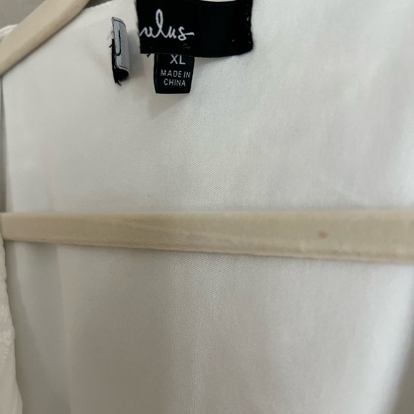 Time Well Spent White Embroidered Maxi Dress XL - Picture 5 of 6